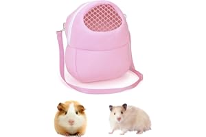 EUYKQNOI Criceto Scoiattolo Coniglio Trasportino per Animale Domestico, Traspirante