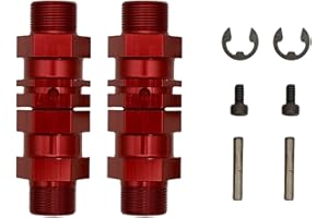 FLMLF Wheel Hex Drive Hub Adaptor 24mm Aluminum 4Pcs for 1/5 Scale Baja Buggy HPI Rovan Rofun Baja 5B 5T 5SC