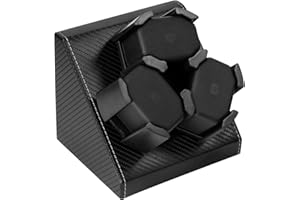 FEIBRAND Automatic Watch Winder, Watch Winder Box Single Watch Winders for 1 Watches Self Winding Watches Shaker Spinner Wooden Watch Turner Rotator Display Case with Quiet Motor Auto Watch Turner USB Powered