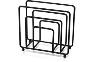 JOYIAL Portatovaglioli nero opaco, portatovaglioli in metallo autoportante, portatovaglioli per ristorante, caffetteria, hotel, cucina