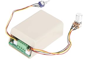 SHANRYA Motor Speed Controller,Motor Rate Controller, 15A Multi-Function Barrier Terminal Three-Phase Sensorless Brushless Without Hall Motor Controller for DC Motor CW C