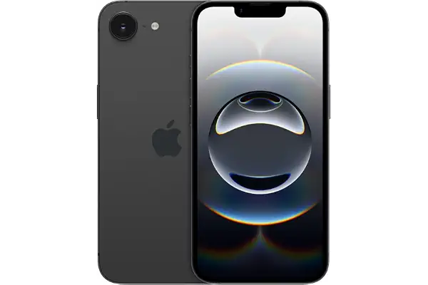 Apple iPhone 16e, 128GB, Negro (Reacondicionado)