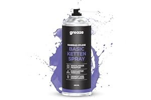 URBAN ZWEIRAD - Premium Kettenöl-Spray - Kettenspray Dryfluid - Fahrradketten Öl Kettenfett Langzeit-Schmierung für Schaltwerk und Kette - Kettenöl Fahrrad, MTB & Rennrad (400ml Kettenspray