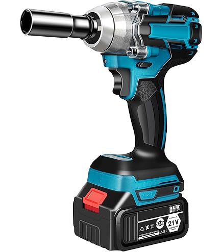 Chiave A Percussione Elettrica 520Nm 1/2’’ – 1 Batterie 388V - Foto 5