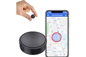 GODEMMIO GPS Tracker Strong Magnetic Car Vehicle Tracking Anti-Lost, Multi-Function GPS Mini Lacator,tracker device for vehicles,for Professional Vehicles (1PC)