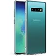 NEW'C Cover per Samsung Galaxy S10 Plus, Custodia Gel Trasparente Morbida Silicone Sottile TPU [Ultra Leggera e Chiaro]