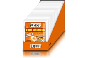 HotHands Foot Warmers - 24 Pairs - 8 hours of heat - Air activated - Ready to use, Orange