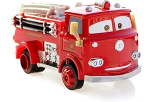 URacon Camion Bomberos Juguete MC-Queen Coche de Juguete Camion Rayo MC-Queen Mini Metal Carreras Juego de Coche Coleccionismo Bomberos Coche para 2 3 4 5 años Niño Niña Regalo de Cumpleaños