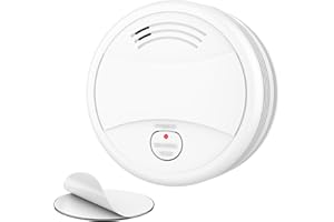CPVAN Smoke Alarms for Home, Smoke Detectors for Home, Fire Alarm, EN14604, CE Certified, Low-Battery Alert, PA-443 (Standalone). 1 Pack