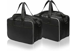 Getmore Parts - Borse interne per valigie laterali di Honda Africa Twin in plastica | CRF 1000 L | CRF 1000 L | CRF 1100 L