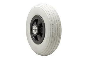 ‎WAGNER DESIGN YOURSELF WAGNER rad - PANNENSICHER - PU geschäumtes Rad, Durchmesser Ø 200 mm, Achse 8 mm, Tragkraft 100 kg - 04820201