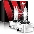 WinPower D1S Xenon Bulb 35W 6000K HID Headlight Super White X-treme Discharge Lamp 85V Car Replacement Kit, 1 Pair