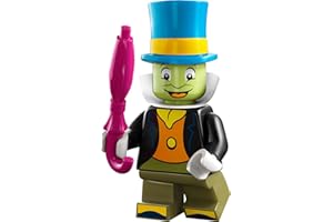 TOYNOVA Auswahl: Lego 71038 Minifiguren - Disney 100 Jahre - Minifigures Sammelfiguren Disneyfiguren + Gratispostkarte (03 - Jiminy Cricket)