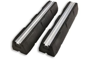 Idoneo Linea Dämpfungssockel Set | 2 Stück x 600 mm für Klimaanlage und Wärmepumpen | Antivibrations-Bodenkonsole | Antivibrationsfüße | 600 mm