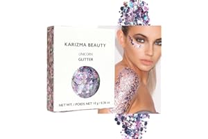 Unicorn Chunky Glitter ✮ KARIZMA BEAUTY ✮ Festival Glitter Cosmetic Face Body Hair Nails