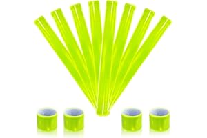 Awroutdoor réfléchissantes pour Enfants, Bandes de sécurité réfléchissantes pour Cartable, clés, Poussette, randonnée, Jogging et Cycliste