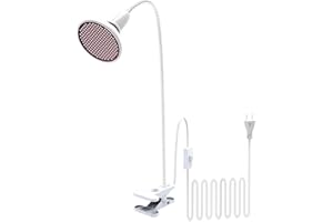 QIANYAN IR Led Lampe 200 Leds In Der NäHe Von Infrarot Lampe für Relieve Joint Pain Muskelschmerzen KöRper Stehen 730nm - 850nm Wachsen Licht Lampe 360° Schwanenhals