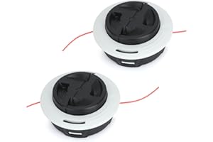 YOUSHARES Strimmer Heads C26-2 Compatible with Stihl - Autocut C26-2 Replacement Srimmer Head for Trimming and Mowing, Fits FS, FSA, FR Series Brushcutter String Trimmer Head 2404002710 2137 (2PCS)