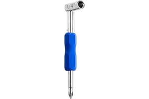 MUSIC NOMAD MusicNomad MN231 Premium Truss Rod Wrench - 1/4" for Taylor Guitars, Plus Magnetized Screwdriver - Herramientas para instrumentos