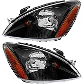 ANZO 1998-2000 Ford Ranger Euro Parking Lights Chrome W/ Amber Reflector