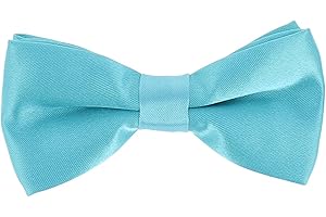 cravateSlim Fliege für Jungen, einfarbig – Fliege für Kinder, Trauzeuge, Hochzeit, Taufe – Kollektion Vater und Sohn, Vater und Kind