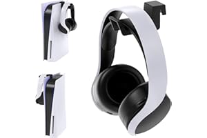 FYOUNG Halterung für PS5 Kopfhörer Pulse 3D Headset, Mini Headset Halter Zubehör für PlayStation 5 Konsole - Schwarz