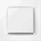 SIMON 10 SWITCH WALL SWITCH 250V WHITE | Easy installation, includes frame, lid and mechanism. Suitable for indoor use IP20.