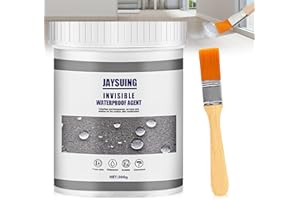 SPINNE LUCAS 300G Impermeabilizante Transparente, Sellador Impermeable Transparente, Pintura Impermeabilizante Transparente, Sellador fugas agua, Waterproof Insulating Sealant para Terrazas, Tejados, Externa, Baño