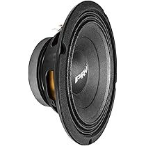 PRV AUDIO Inch Shallow Midrange Speaker, 6MR200A-4, 200 Watts
