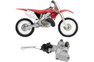 Terisass Pompa Freno Anteriore, Moto Frizione Leva Freno Pompa Freno Cilindro Maestro Leva Anteriore Destro per CR125R CR250R CR500R CRF250R CRF450R CRF250X CRF450X 1996-2013
