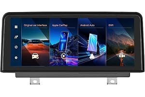 AUTOABC Trådlös Carplay/Android-bil 10,25 tum multimedia radio Linux pekskärm för BMW 3 4-serien F30/F31/F33/F34/F36 2012-201