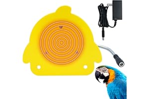 MasXirch Vogelkäfig Heizung für Nymphensittiche Papageien Sittiche Heizung Vogel Heizung für Käfig Snuggle Up Bird Warmer Heizung 12V Birdcage Warmer 18W