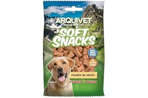 Arquivet Soft Snacks Bonbons Saumon 100 g (Lot de 1)