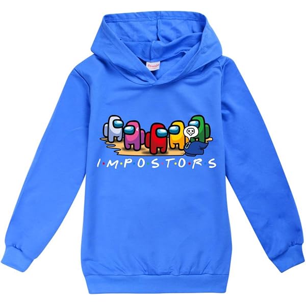 Among Us Oversized Boys Hoodies For Girls Teenagers