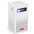 Mini Projector, Smart DLP Projector, 150 ANSI Lumen Portable Projector, 1080P Projector with Android System, Dual 5W Hi-Fi Speaker, Movie Projector for Home Outdoor Entertainment.