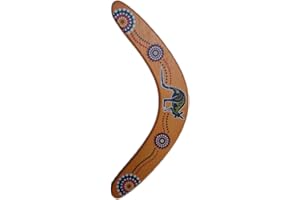 Boomerang Boomerang Boomerang en bois fabriqué à la main pour enfants et adultes - Style australien professionnel