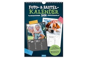 Trötsch Foto- und Bastelkalender A4 2026: selbstgestalten basteln schenken kreativ sein