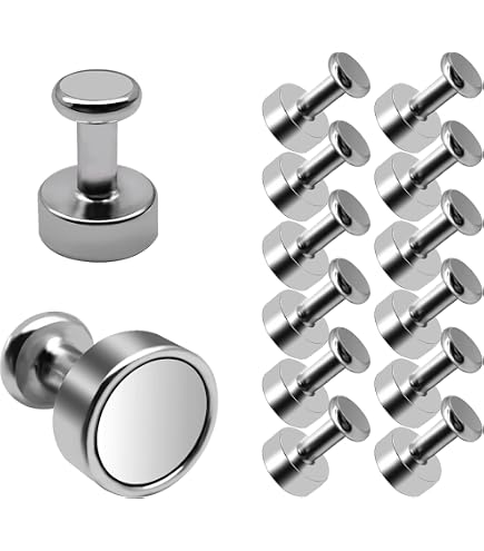 Adorfine Magnetplättchen Selbstklebend (300 Stück),Magnetstreifen Flache Magnete Klebepads,Stärk