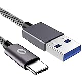 Syncwire USB 3.0 Type C Cable - 3.3ft Nylon Braided USB C Fast Charging Cable for Samsung Galaxy S10 S9 S8 A3 A5 2017 Note 8