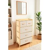 Digithome Bambu 5 &Ccedil;ekmeceli Dolap Organizer &Ccedil;ok Ama&ccedil;lı D&uuml;zenleyici Şifonyer DB-0013