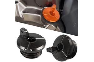 ‎QJY-MOTOR PART-STORE Universal Motorölkappen für DUKE 690 790 890 Adventure/R/S 1290 Super DUKE R 1290 Super Adv 990 SMR SMT Supermoto - Schwarz