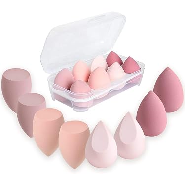 2 Stück Make-Up Schwämme Beauty Blender - Weich, Vielseitig Für Foundation & Powder