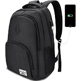 YAMTION School Backpack, Computer Backpack, Laptop Backpack for Teenagers, Students, University, Institute, Office, Work, Men