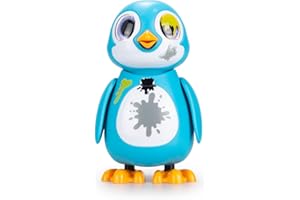Silverlit - Rescue Pingouin - Interaktywny Pingwin w kolorze niebieskim z 20 różnymi emocjami - Efekty dźwiękowe i świetlne - Od 5 Lat