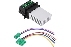 Resistencia del motor del soplador, resistencia del ventilador del motor del calentador Dioche con arnés de enchufe de cableado para 6441L2