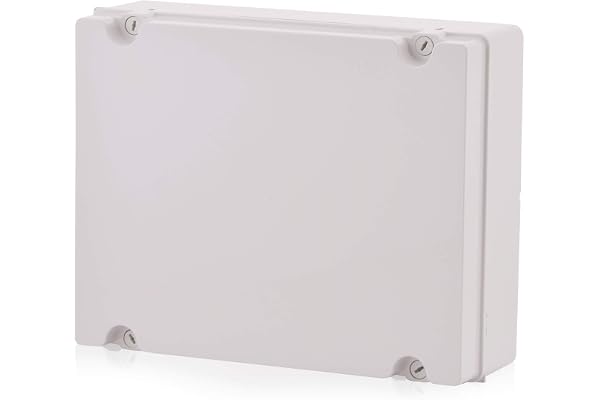 Boîtier d'installation en surface, boîte de jonction Boîtier en plastique | 380x300x120mm | IP65 | Boîte de distribution Boîtier vide Boîtier industriel, boîte de jonction, armoire électrique
