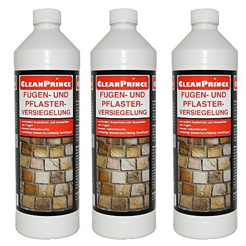 Buy grout and paving sealer 3 x 1 litre = 3 litre joints fixedgrout