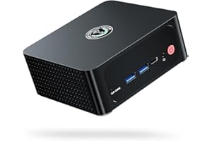 TRIGKEY Mini PC S7 Pro AMD Ryzen 7 7840HS (Jusqu'à 5,1 GHz, 8C/16T), 32 Go RAM DDR5 + 500 Go ROM SSD PCIe 4.0/HDMI/DP/Type-C/WiFi 6/BT5.2