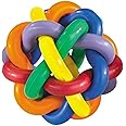 MULTIPET Multi Pet Nobbly Wobbly Dog Rubber Ball-Medium