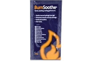 Reliance Medical - Burnsoothe/Reliburn Burn Blot Sachet - Sterile, Non-Toxic, Soothing, Cooling Gel For Burns To Minimise Trauma And Skin Damage (Box of 25 - 3.5 g Per Single Use Unit)